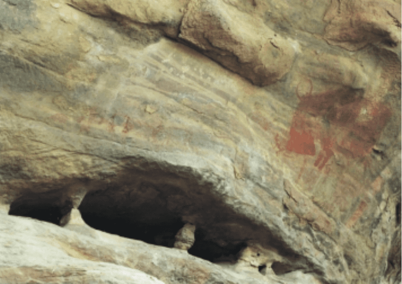 Mesolithic: Bhimbetka, Cluster III C 2