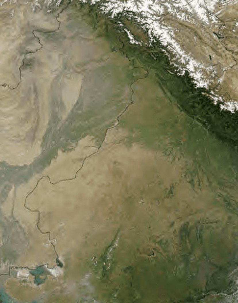 Landsat Saraswati palaeochannel