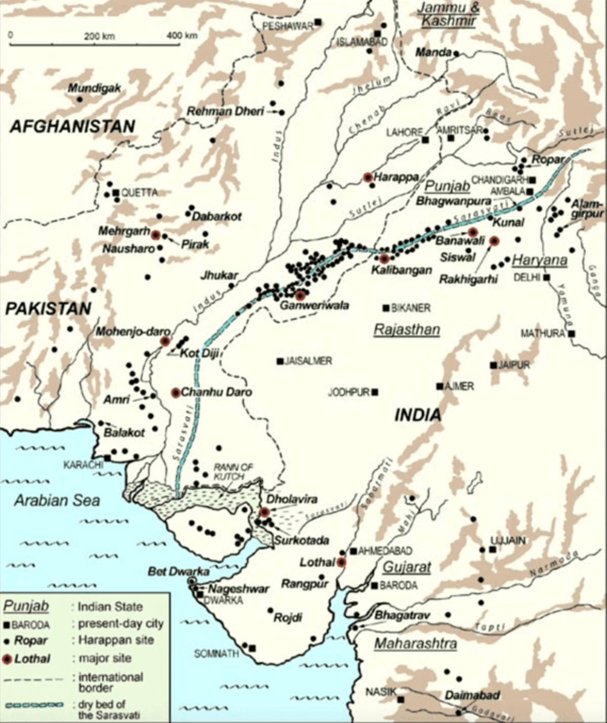 Mystery of Saraswati River